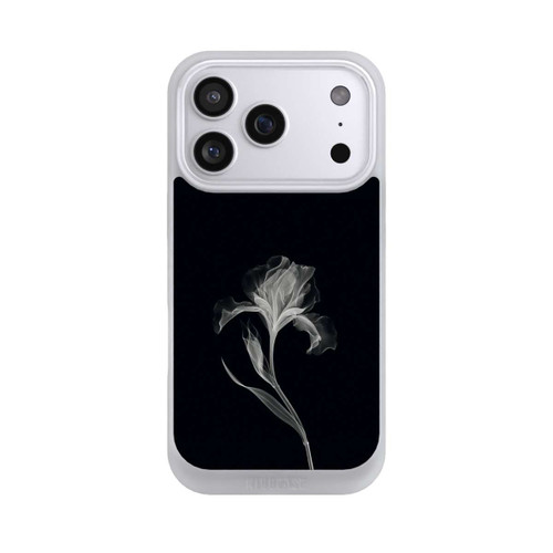 Apple iPhone 17 Pro NIVOpure Negativ Flower Grey on Black with AI