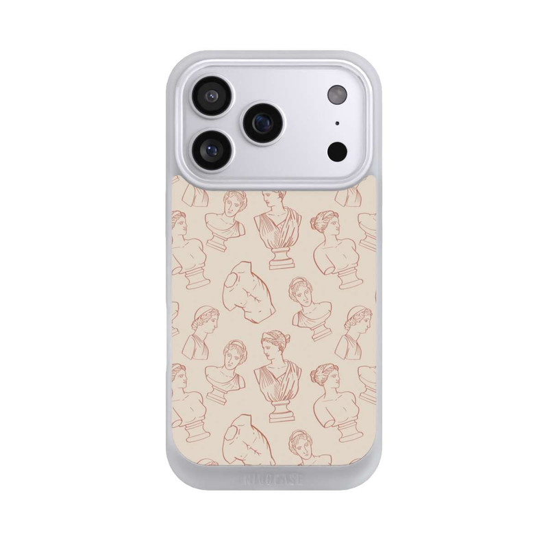 iPhone 17 Pro NIVOpure Griechische Büsten Art-Déco Braun