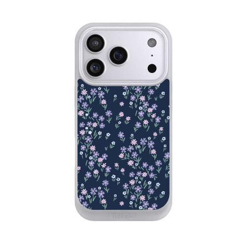 Apple iPhone 17 Pro NIVOpure Dark Blue Floral Theme