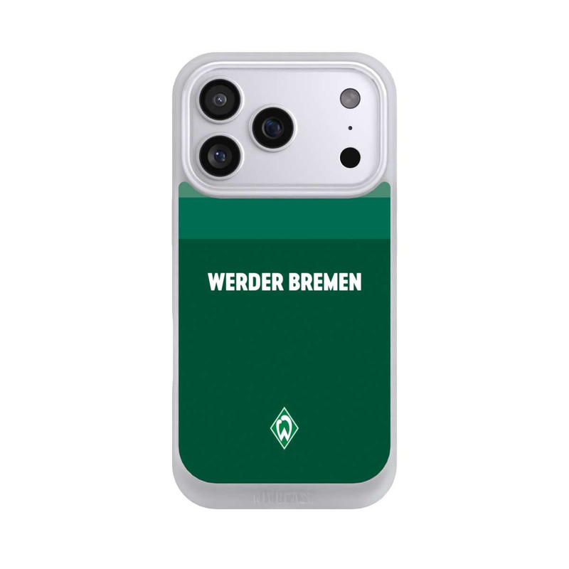 iPhone 17 Pro NIVOpure Werder Bremen Schriftzug Raute