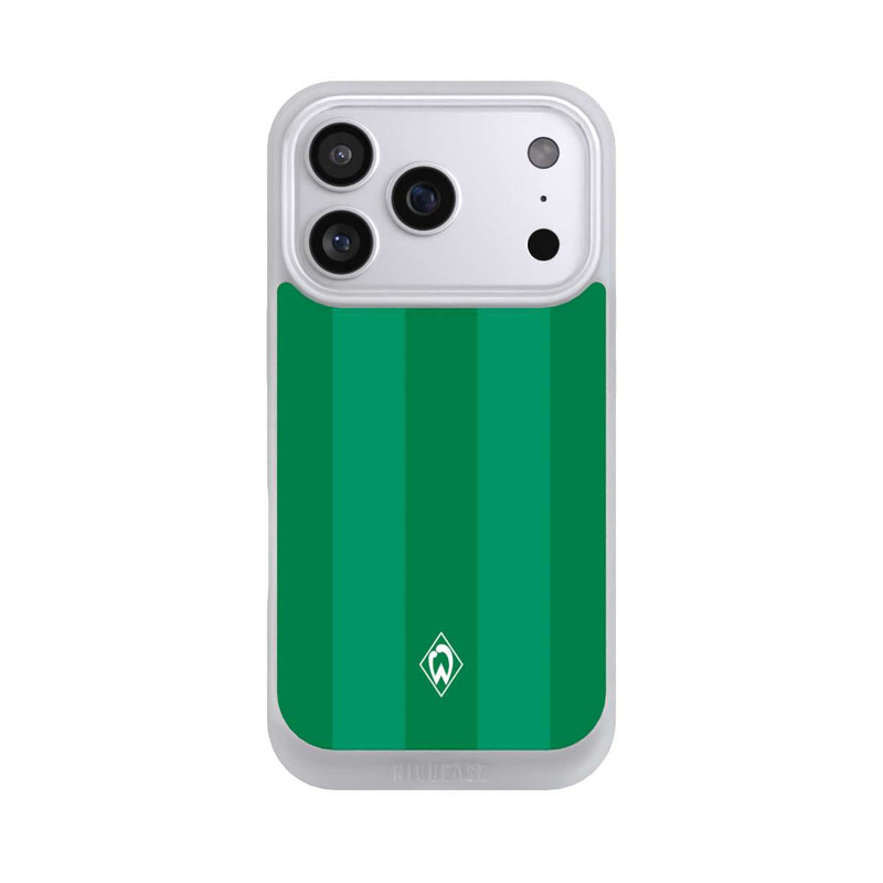 iPhone 17 Pro NIVOpure Werder Bremen Grün gestreift