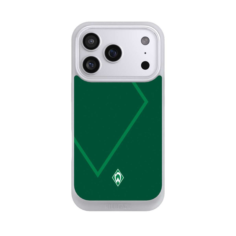 iPhone 17 Pro NIVOpure Werder Grün Rautenelement