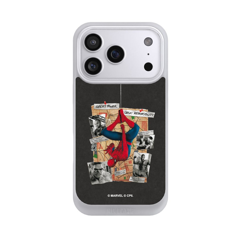 iPhone 17 Pro NIVOpure Spider-Man Tableau d'enquête
