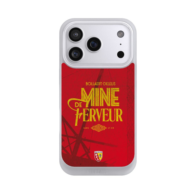 iPhone 17 Pro NIVOpure RC Lens Mine de Ferveur red V2