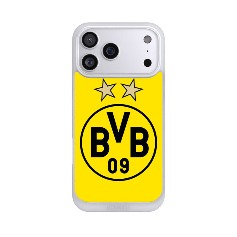 iPhone 17 Pro Max NIVOpure BVB Gelb / Sterne