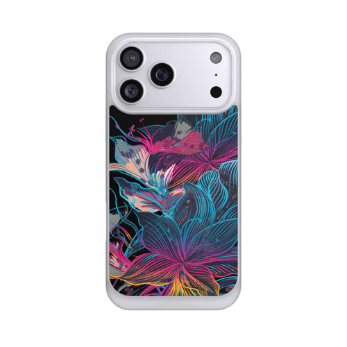 Apple iPhone 17 Pro Max NIVOpure Le pouvoir des fleurs néon