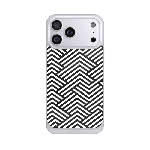Apple iPhone 17 Pro Max NIVOpure Schwarz und Weiß ZigZag
