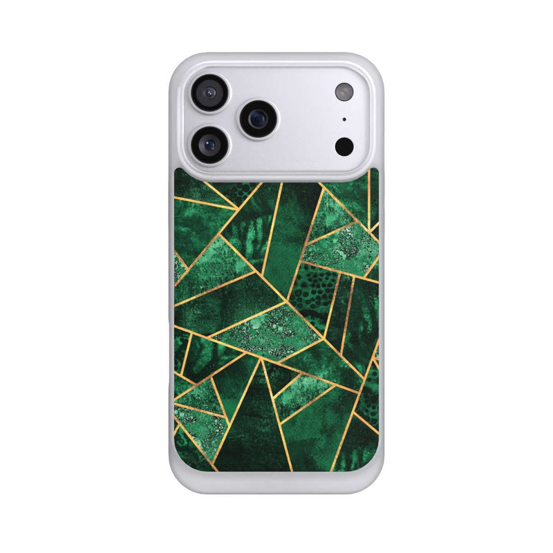 iPhone 17 Pro Max NIVOpure Tief Smaragdgrün Golddruck