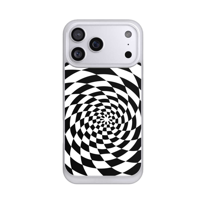 iPhone 17 Pro Max NIVOpure Schwarz-Weiß Illusion