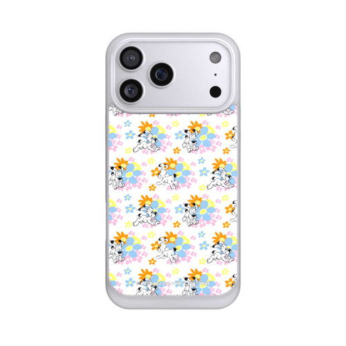 Apple iPhone 17 Pro Max NIVOpure Idéfix sur fleurs colorées