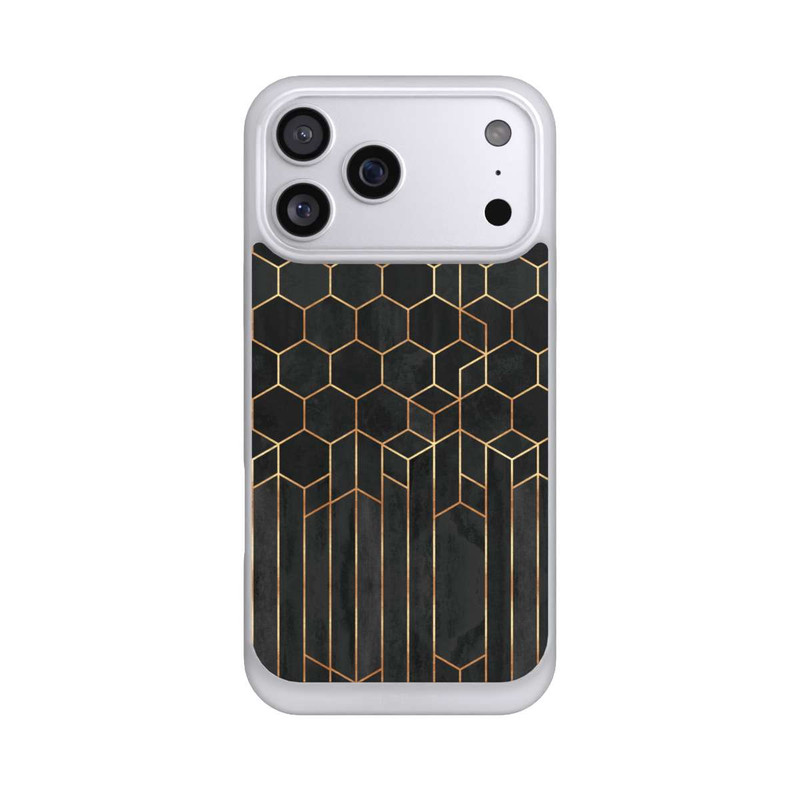 iPhone 17 Pro Max NIVOpure Schwarze Sechsecke