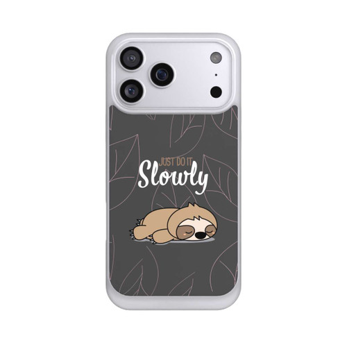 Apple iPhone 17 Pro Max NIVOpure Just Do It Slowly Sloth Grey