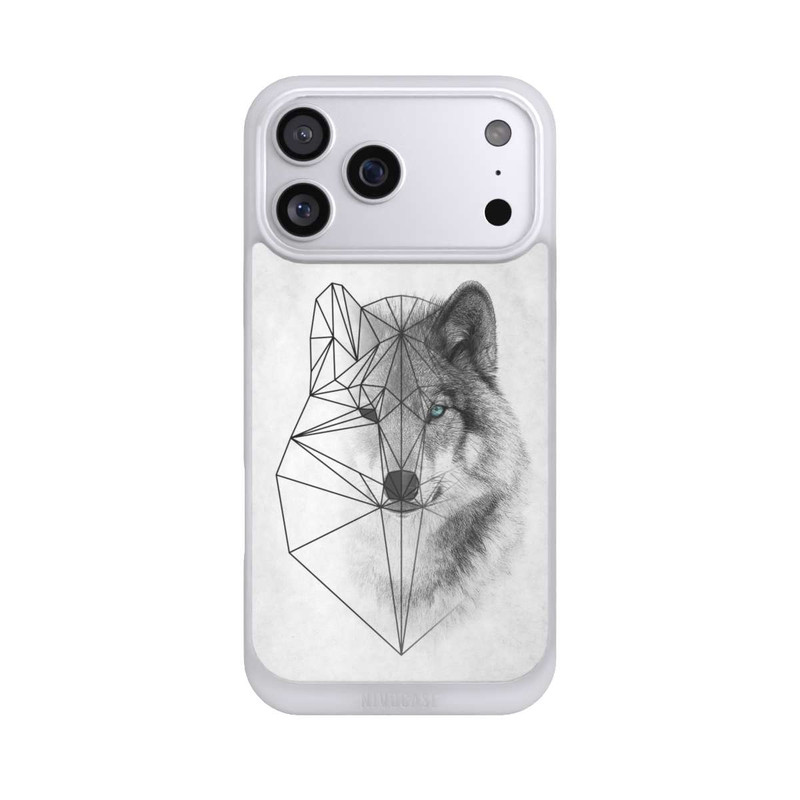iPhone 17 Pro Max NIVOpure Polygonaler Wolf