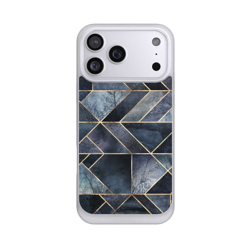 iPhone 17 Pro Max NIVOpure Abstraktes Natur-Dunkelblau