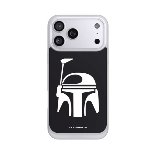 Apple iPhone 17 Pro Max NIVOpure Boba Fett Helm Schwarz