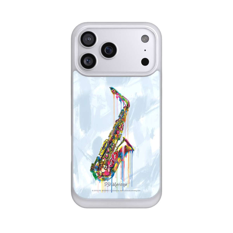 iPhone 17 Pro Max NIVOpure Saxophone Art By P.D. Moreno