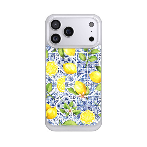 Apple iPhone 17 Pro Max NIVOpure Greek Lemon Pattern Amalfi Coast