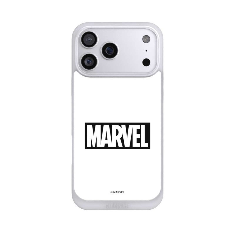 iPhone 17 Pro Max NIVOpure Marvel Logo White