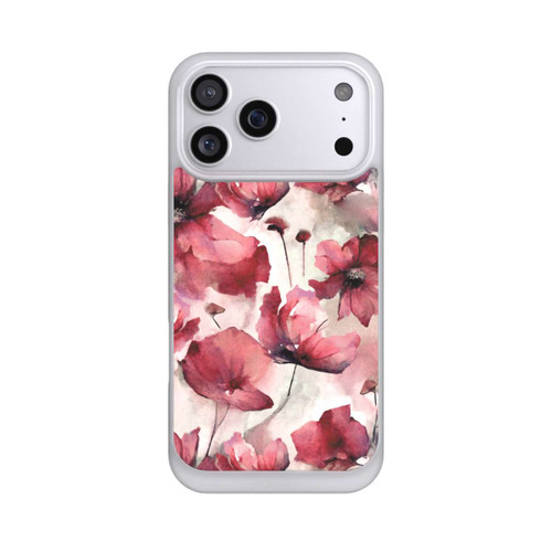 Apple iPhone 17 Pro Max NIVOpure Wilde Mohnblumen Aquarell mit KI