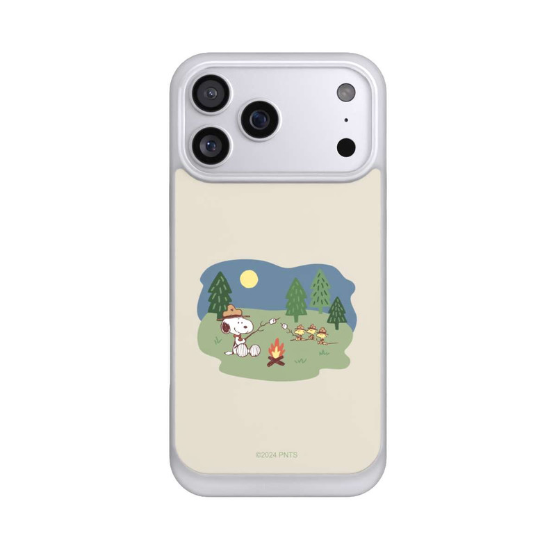 iPhone 17 Pro Max NIVOpure Snoopy Lagerfeuer