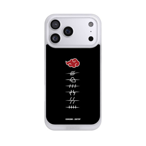 Apple iPhone 17 Pro Max NIVOpure Symboles des membres de l'Akatsuki noirs
