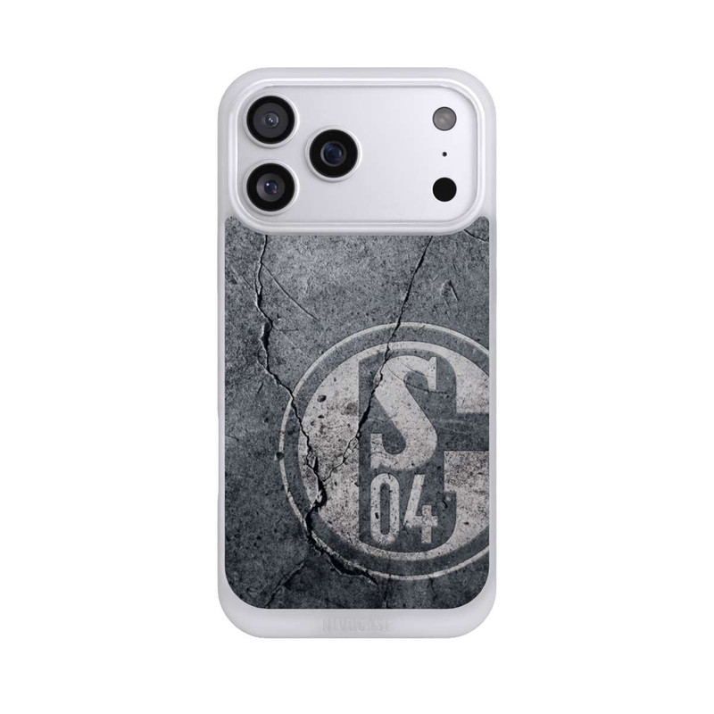 iPhone 17 Pro Max NIVOpure Schalke 04 Beton Look
