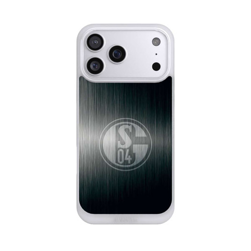 Apple iPhone 17 Pro Max NIVOpure Schalke 04 Metall Look