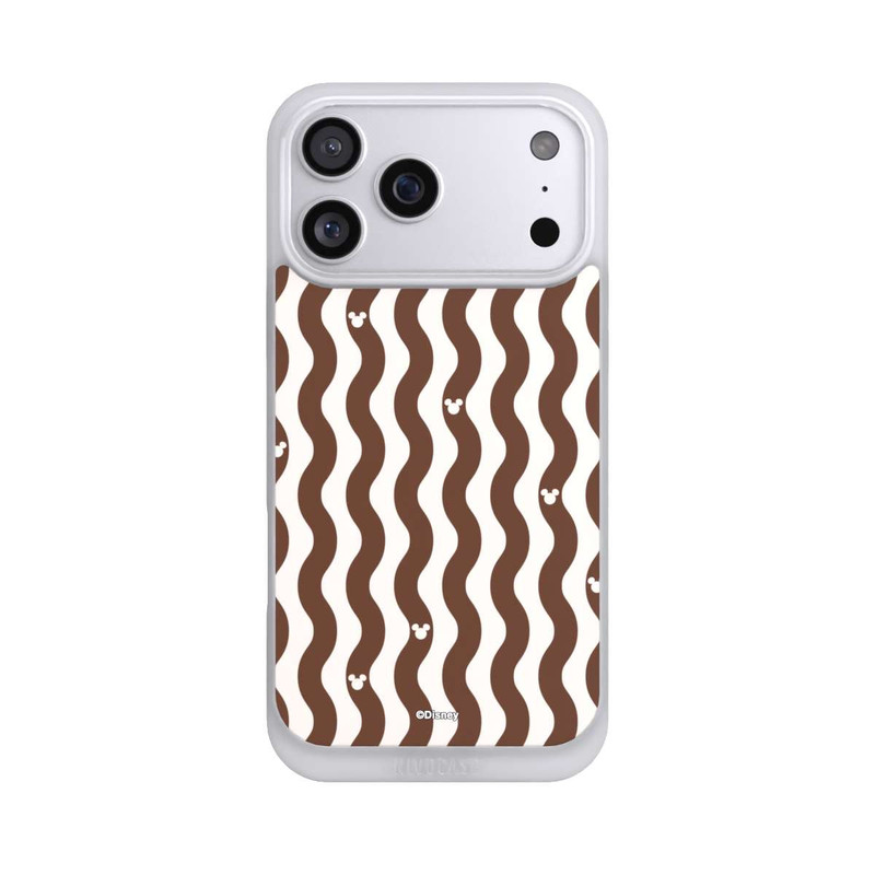 iPhone 17 Pro Max NIVOpure Micky Muster Braune Wellen