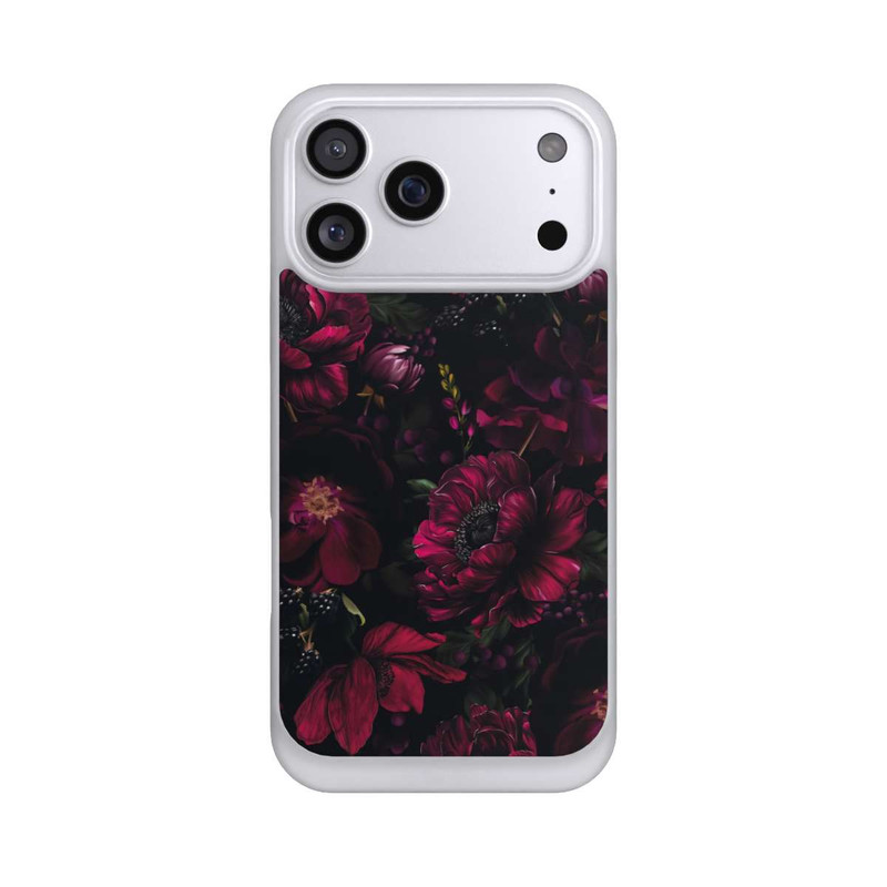 iPhone 17 Pro Max NIVOpure Dunkle Rote Blumen Liebe