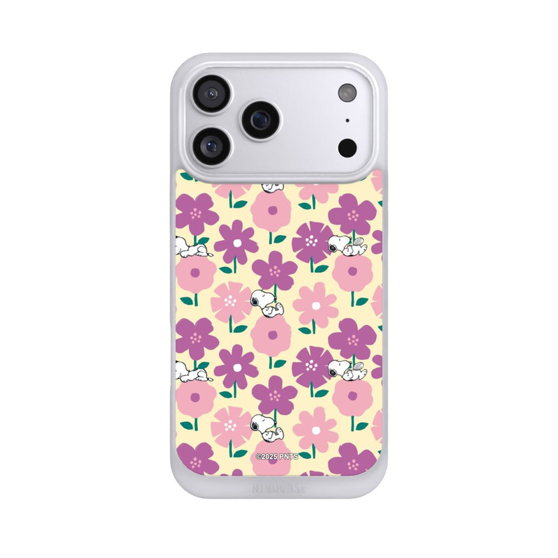 iPhone 17 Pro Max NIVOpure Peanuts Flower Pattern Yellow