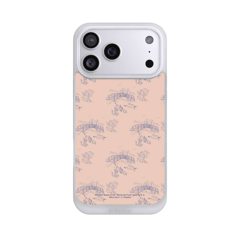 iPhone 17 Pro Max NIVOpure Winnie the Pooh Retro Pattern Bridges Pink