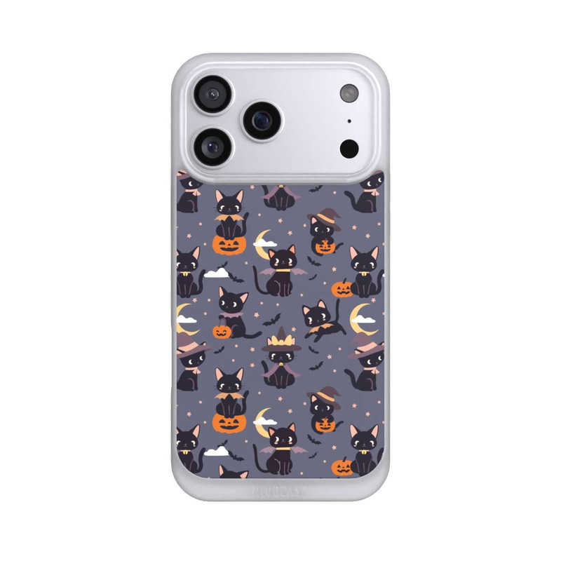 iPhone 17 Pro Max NIVOpure Cute Halloween Witch Cats and Pumpkins