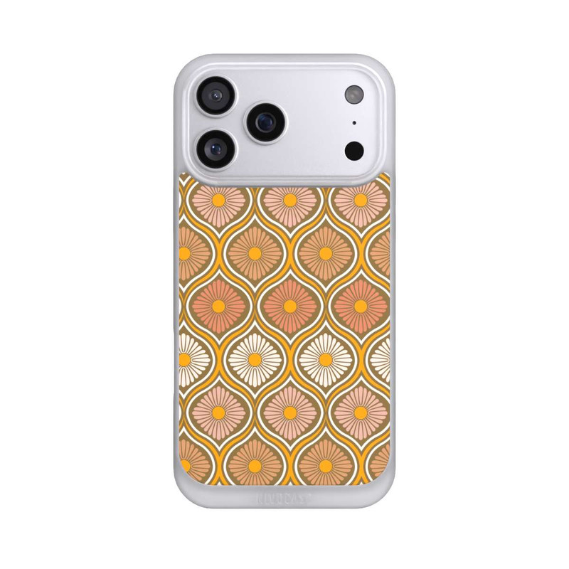 iPhone 17 Pro Max NIVOpure Groovy 70s Retro Mid-Century Daisy Flowers