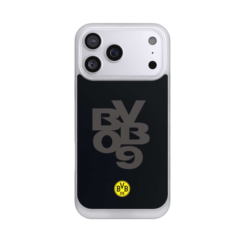 iPhone 17 Pro Max NIVOpure BVB09 Grau Schwarz