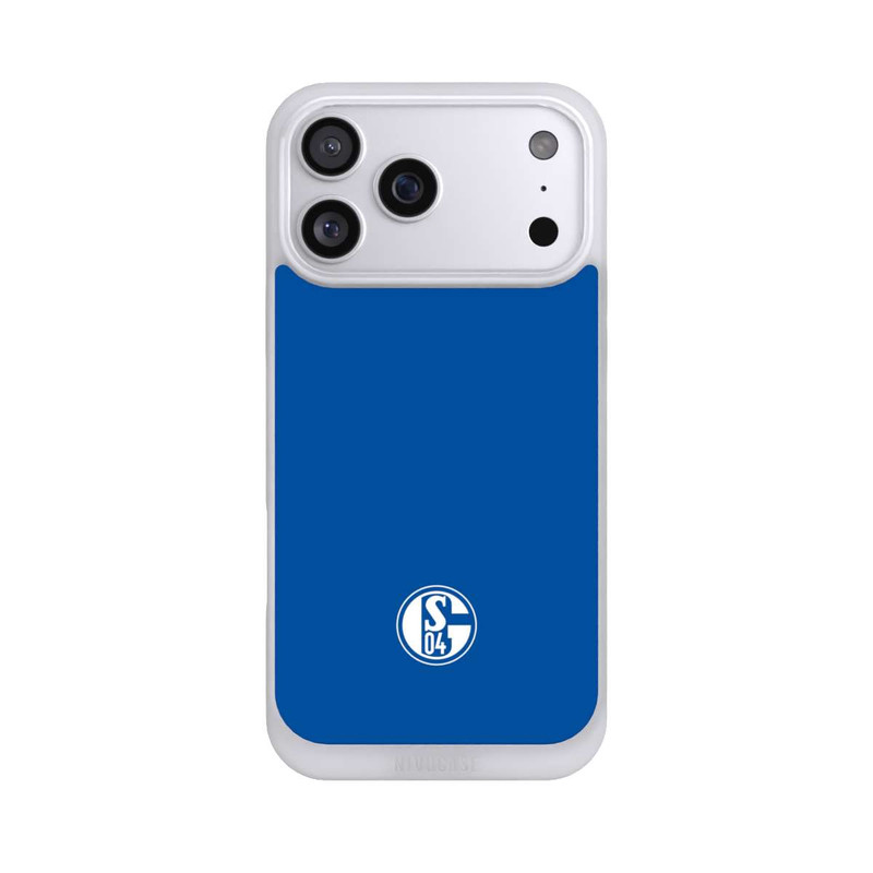 iPhone 17 Pro Max NIVOpure FC Schalke 04 Logo Blau