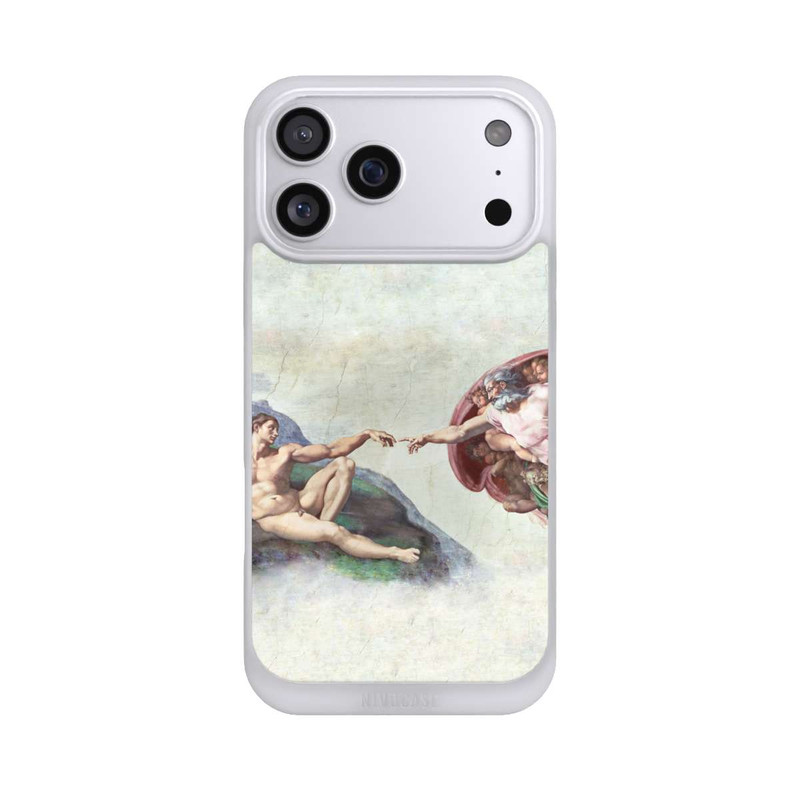 iPhone 17 Pro Max NIVOpure Michelangelo Buonarroti Erschaffung von Adam
