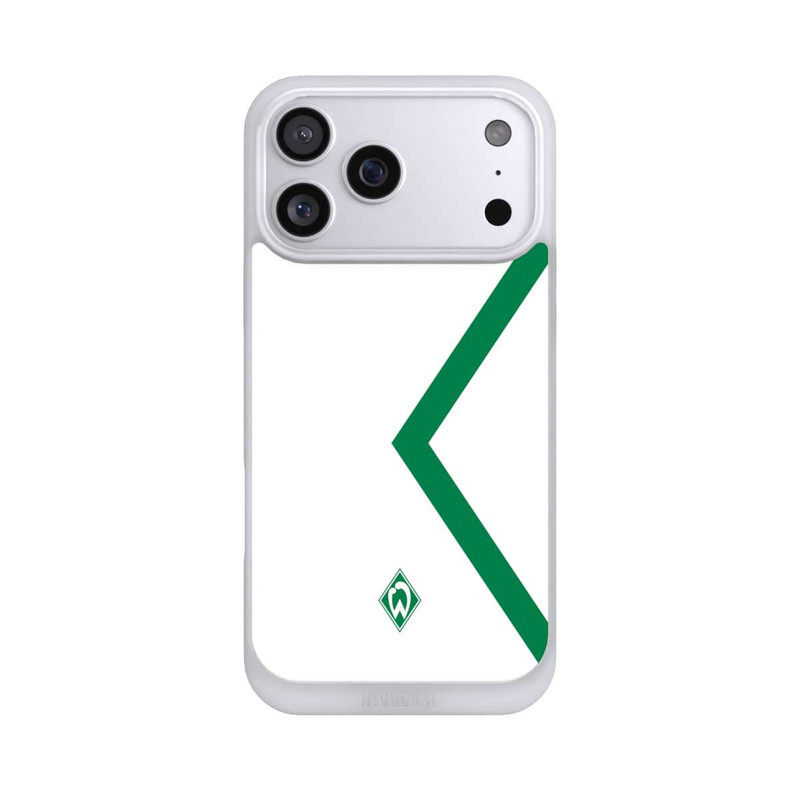 iPhone 17 Pro Max NIVOpure Werder Bremen Rautenelement Grün