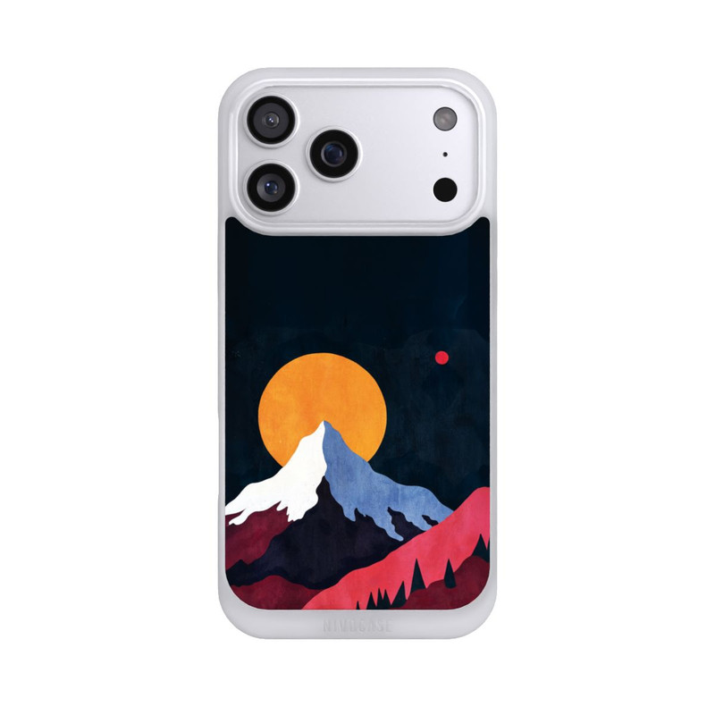 iPhone 17 Pro Max NIVOpure Mont Blanc Abstract