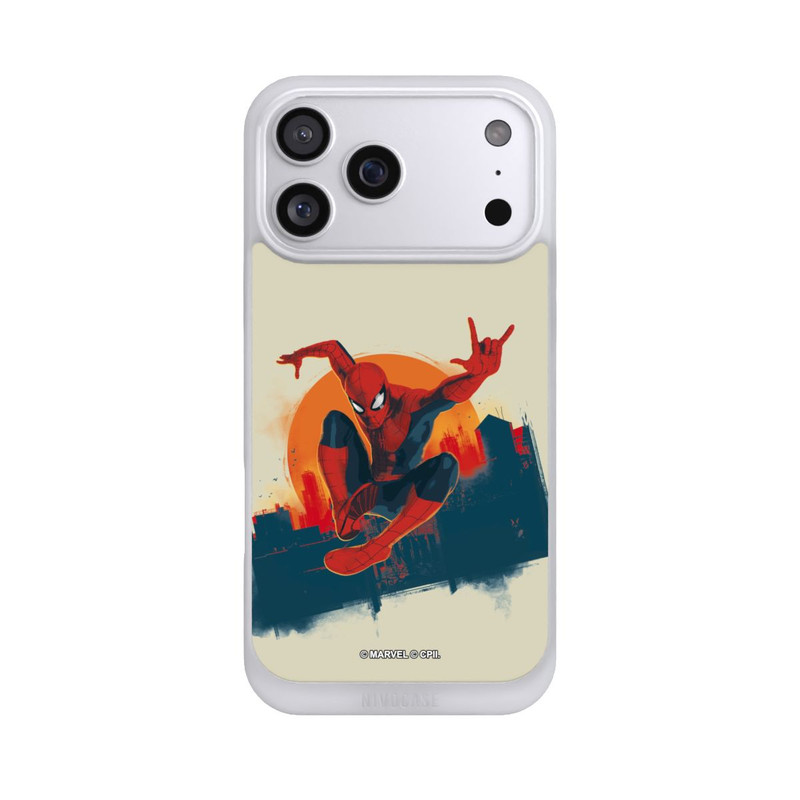 iPhone 17 Pro Max NIVOpure Spider-Man Hero Force beige
