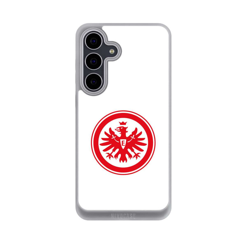 Galaxy S25 FE NIVOpure Eintracht Frankfurt weiss rot