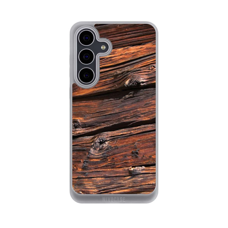 Galaxy S25 FE NIVOpure Verwitterte Holzplanken