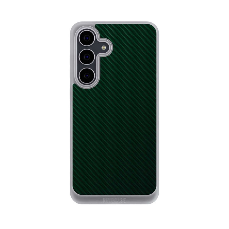Galaxy S25 FE NIVOpure British Racing Green Carbon