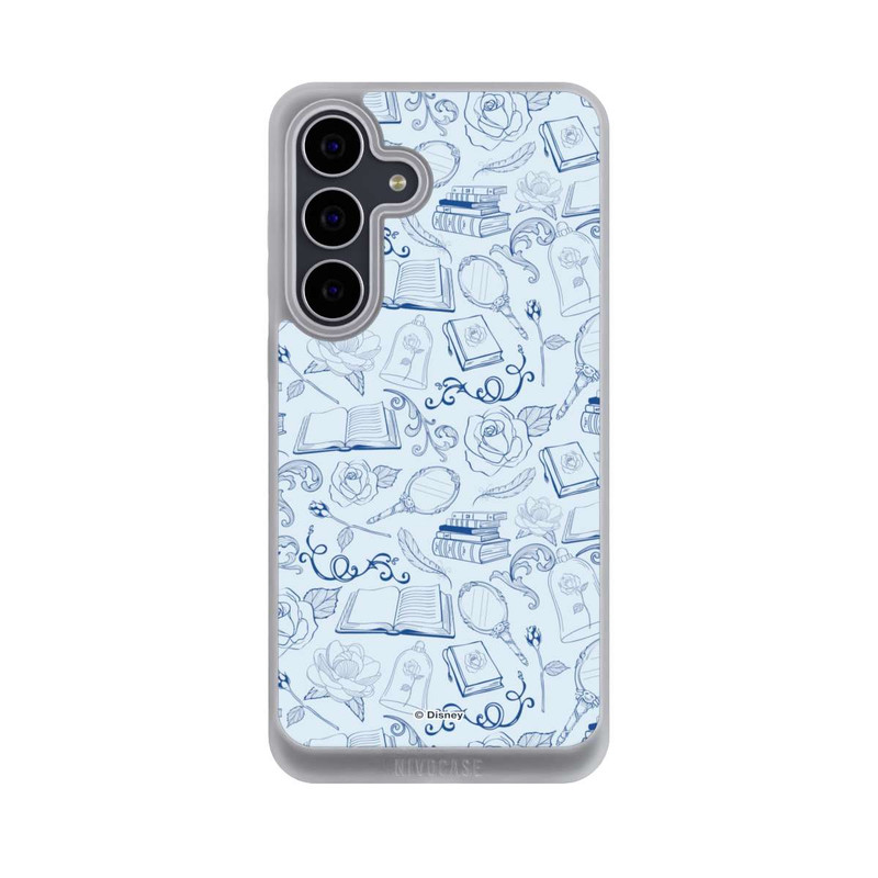 Galaxy S25 FE NIVOpure Beauty and Beast Pattern Blue
