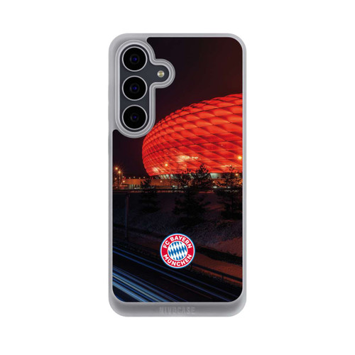 Samsung Galaxy S25 FE NIVOpure Allianz Arena at night FCB