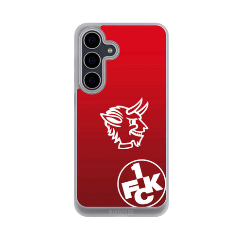 Samsung Galaxy S25 FE NIVOpure Teufelskopf FCK auf Rot