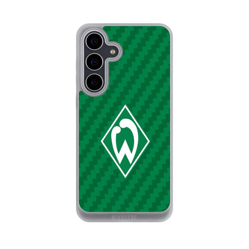 Galaxy S25 FE NIVOpure Carbonlook - Werder Bremen