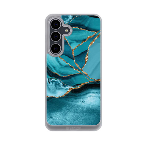 Samsung Galaxy S25 FE NIVOpure Marbre Bleu Glacier