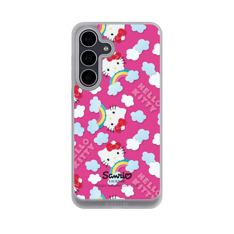 Galaxy S25 FE NIVOpure Hello Kitty Regenbogenmuster