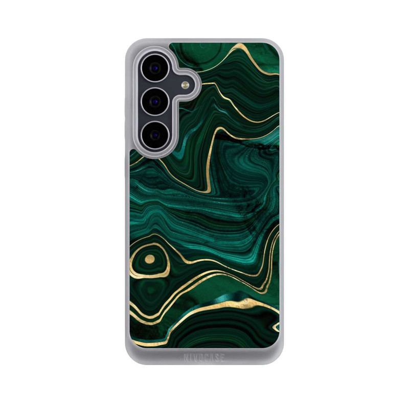Galaxy S25 FE NIVOpure Malachite gold print