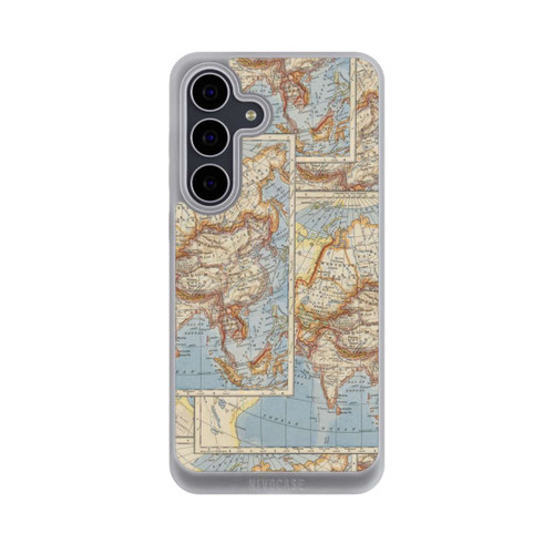 Samsung Galaxy S25 FE NIVOpure Weltkarte Vintage